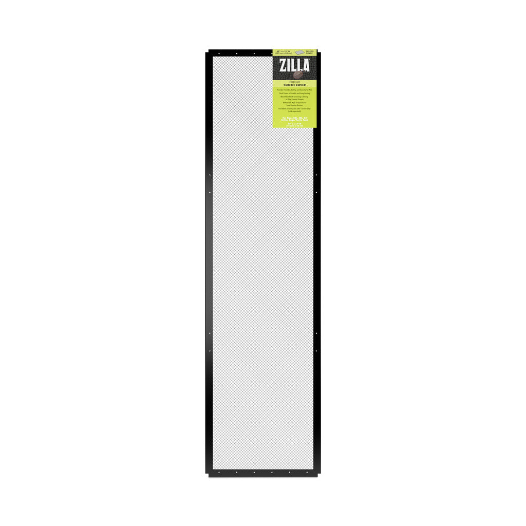 Zilla Metal Screen Cover - 48" x 13" - Reptile Terrarium Top