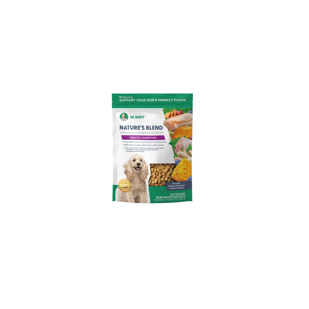 Dr. Marty Nature's Blend Healthy Digestion Freeze Dried Dog Food
