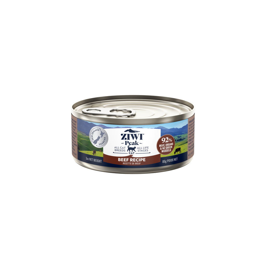 Ziwi Peak Beef Cat Petfood Can