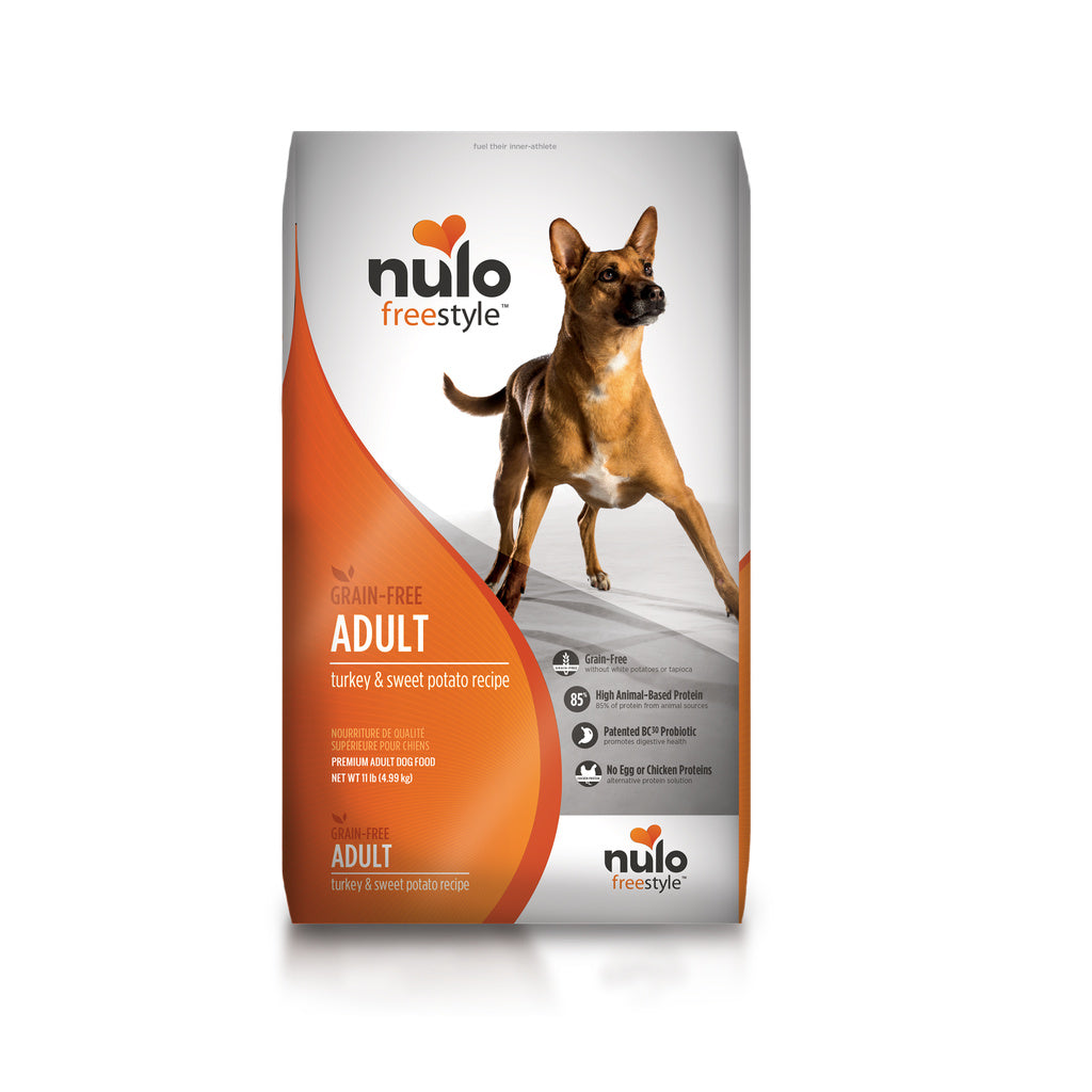 Nulo FreeStyle Grain Free Turkey & Sweet Potato Adult Dog Food 11lb