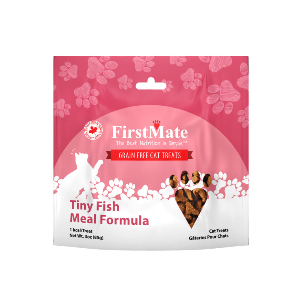 FirstMate Tiny Fish Cat Treats - 3oz - Limited Ingredient, Grain-Free
