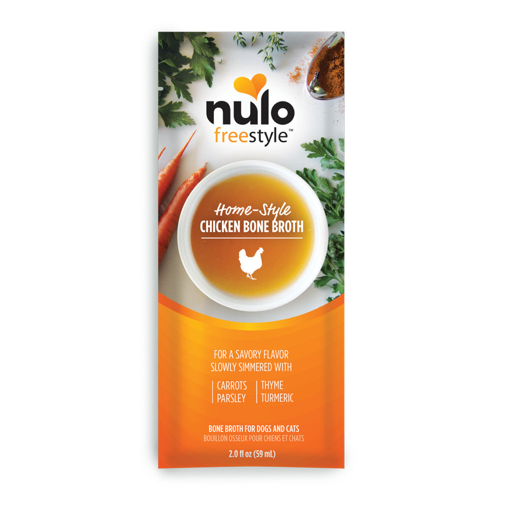 Nulo FreeStyle Organic Chicken Bone Broth 24pk/2oz