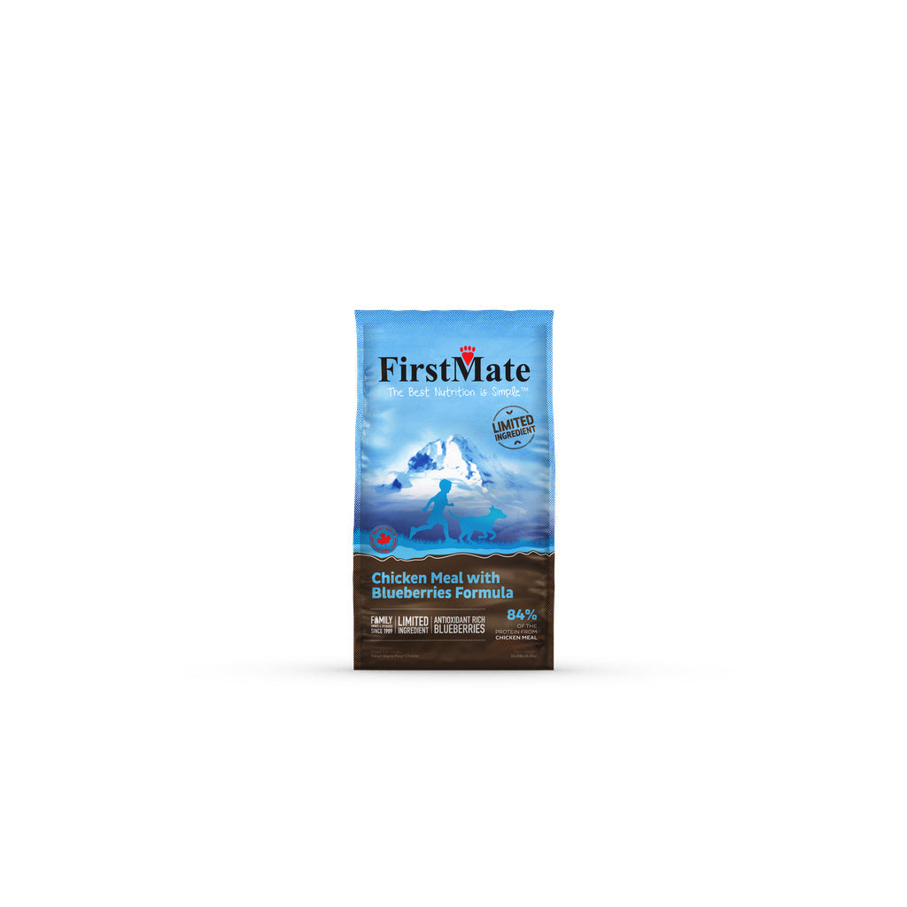 FirstMate Chicken with Blueberries Grain-Free Limited Ingredient Diet Dog Food, 14.5 lb