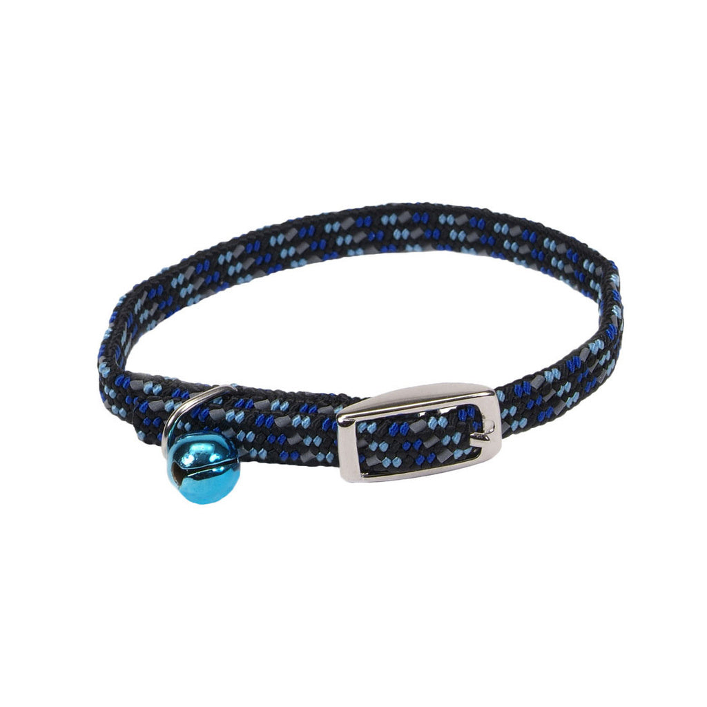 Coastal Li'l Pals Elasticized Reflective Kitten Collar, Adjustable 6-8 inch