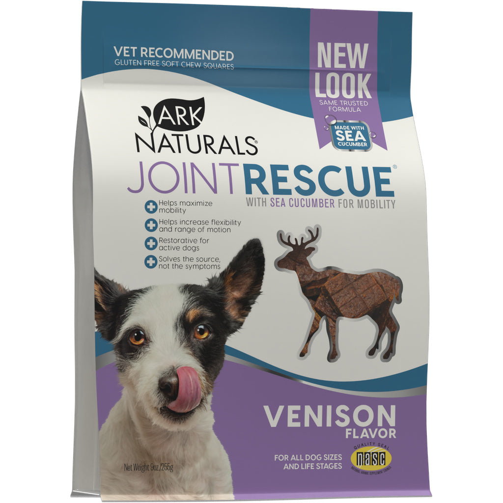 Ark Naturals Sea Mobility Joint Rescue Venison Dog Treats - 9 oz