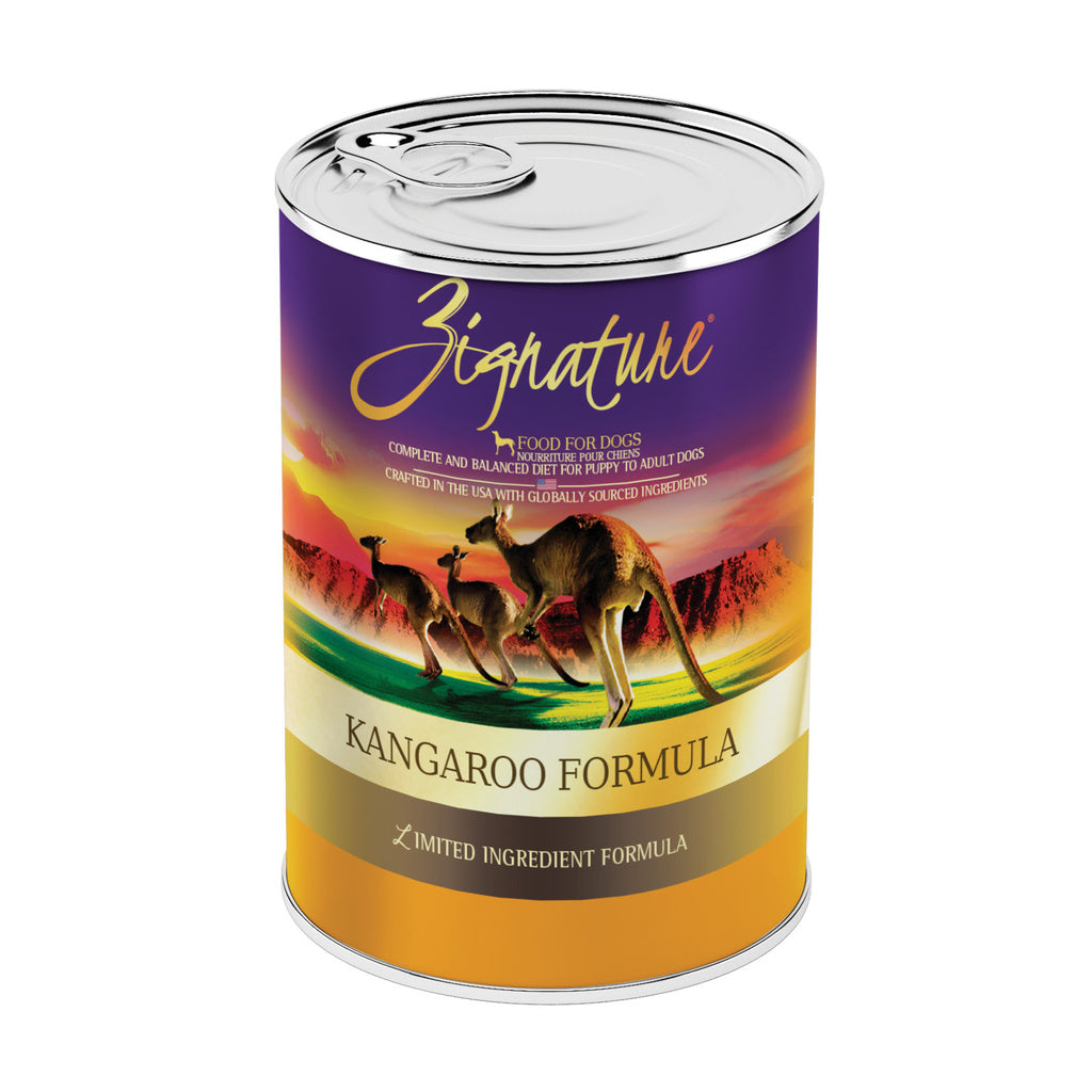 Zignature Kangaroo Limited Ingredient Canned Dog Food, 13 oz (Single Can)