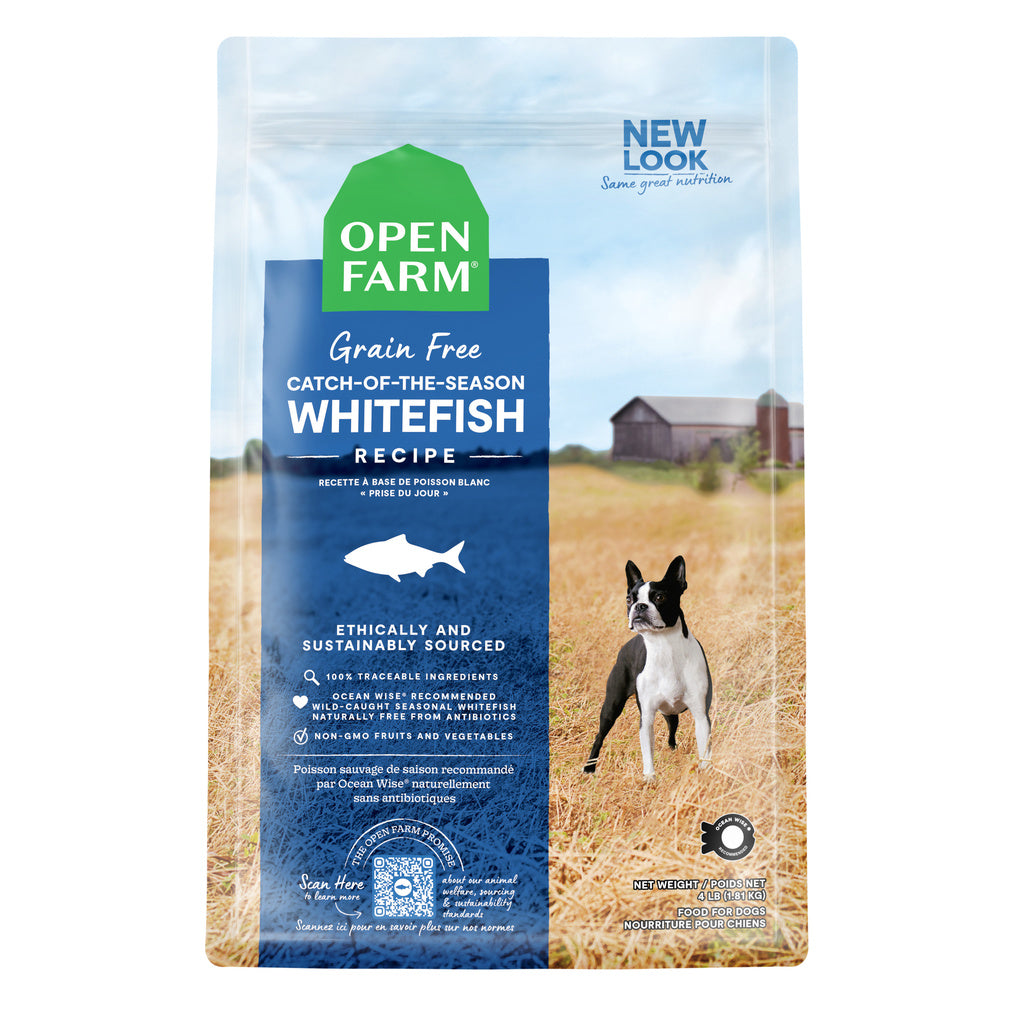 Open Farm Grain-Free Catch-of-The-Season Whitefish Recipe Dry Dog Food, 22 lb Bag