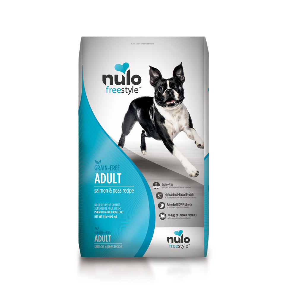 Nulo FreeStyle Grain Free Salmon & Pea Adult Dog Food 11lbs