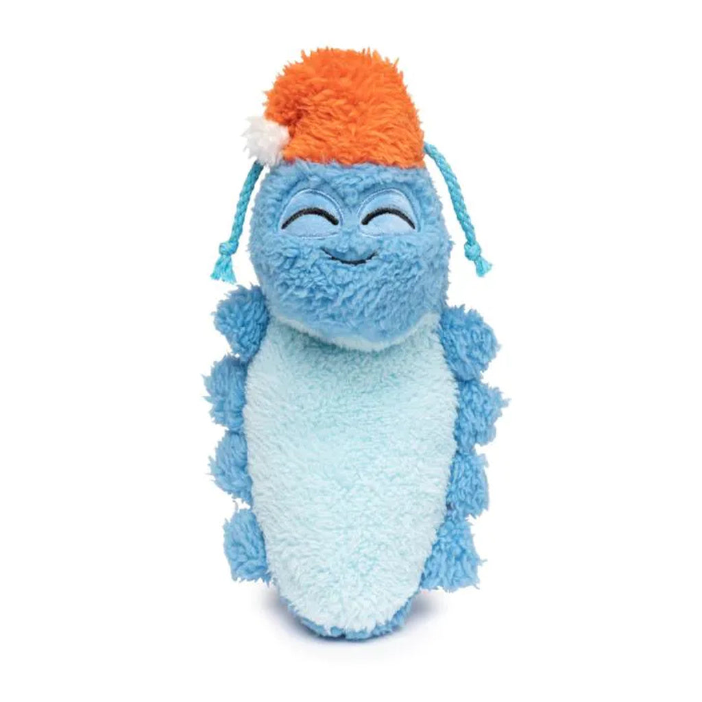 FuzzYard Rolly The Bed Bug Dog Toy - Blue Plush Squeaky Pet Toy