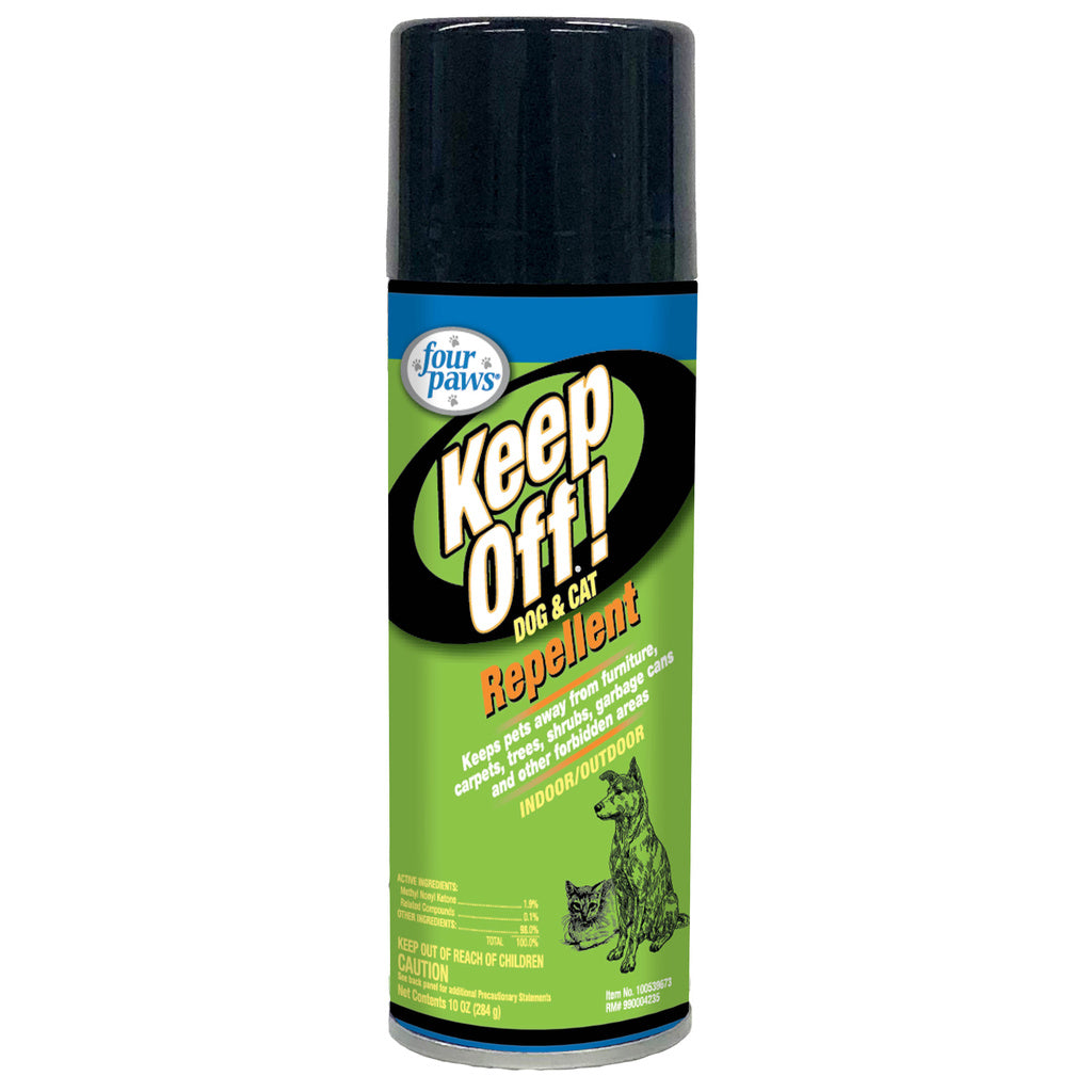 Four Paws Keep Off! Indoor & Outdoor Dog and Cat Repellent Spray - 10 oz