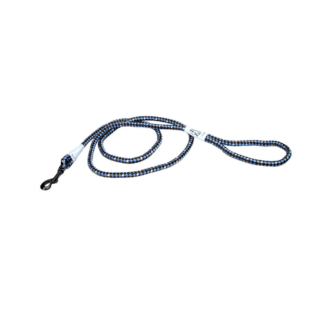 Coastal K9 Explorer Rope Snap Leash Woven Refelctive 6ft Sapphire (Blue)