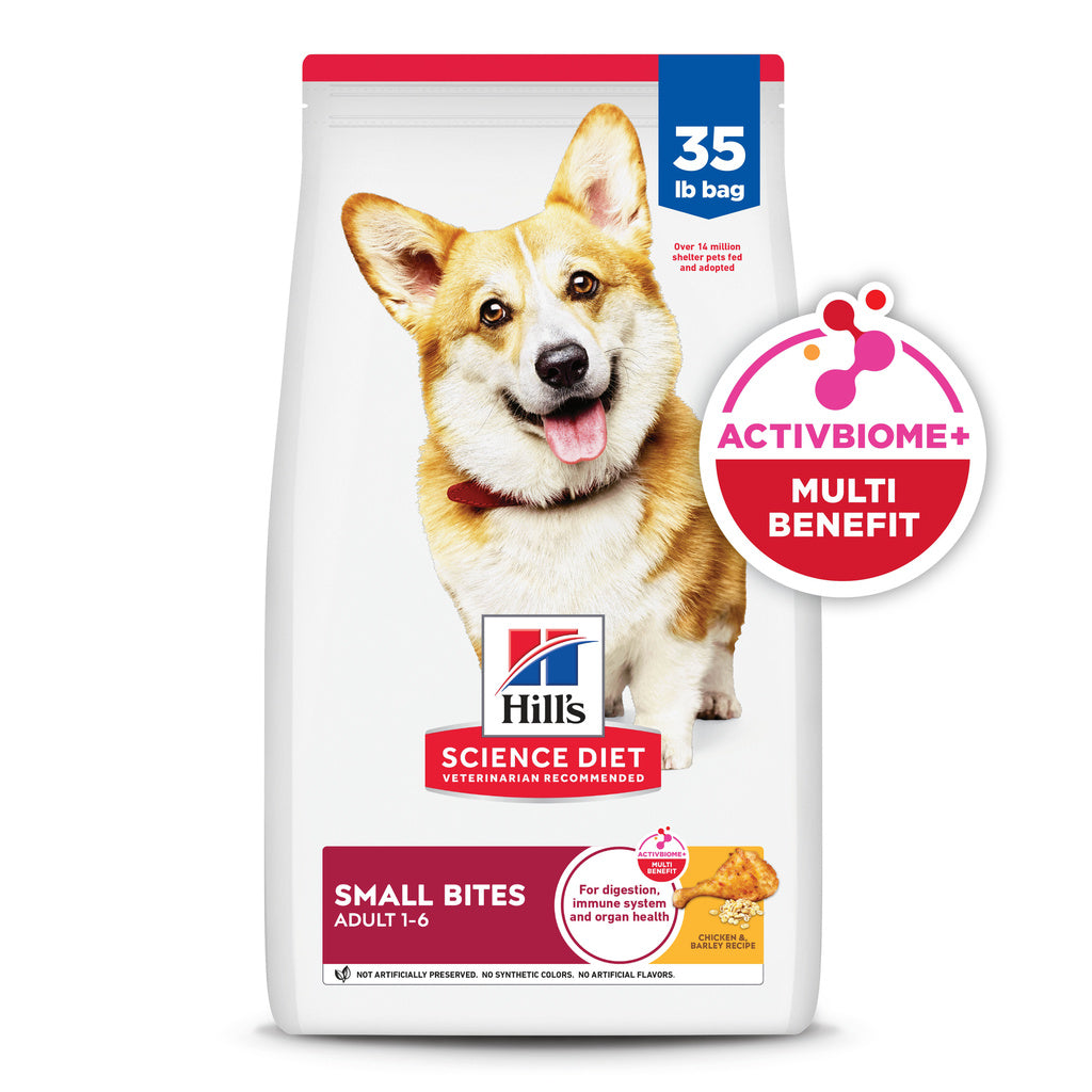 Hill's Science Diet Adult Small Bites Chicken & Barley Dry Dog Food, 35 lb Bag