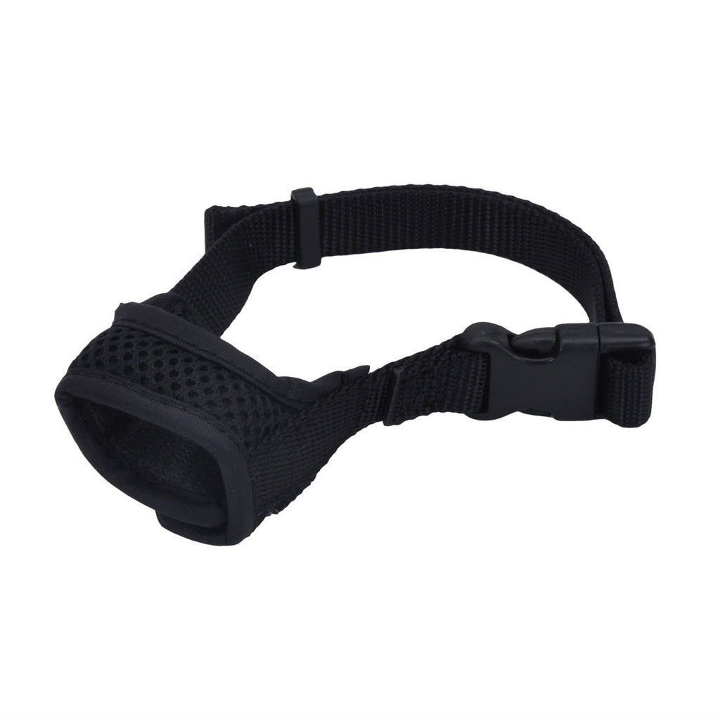 Coastal Best Fit Adjustable Comfort Dog Muzzle - Black - X-Small - 3-3.75" Snout
