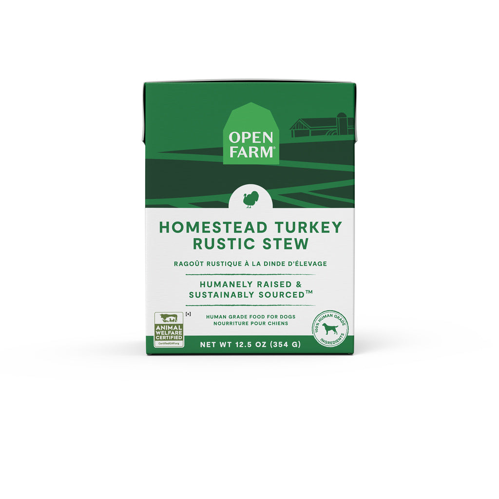 Open Farm Rustic Stew Wet Dog Food - Homestead Turkey Recipe - 12.5oz Pouch