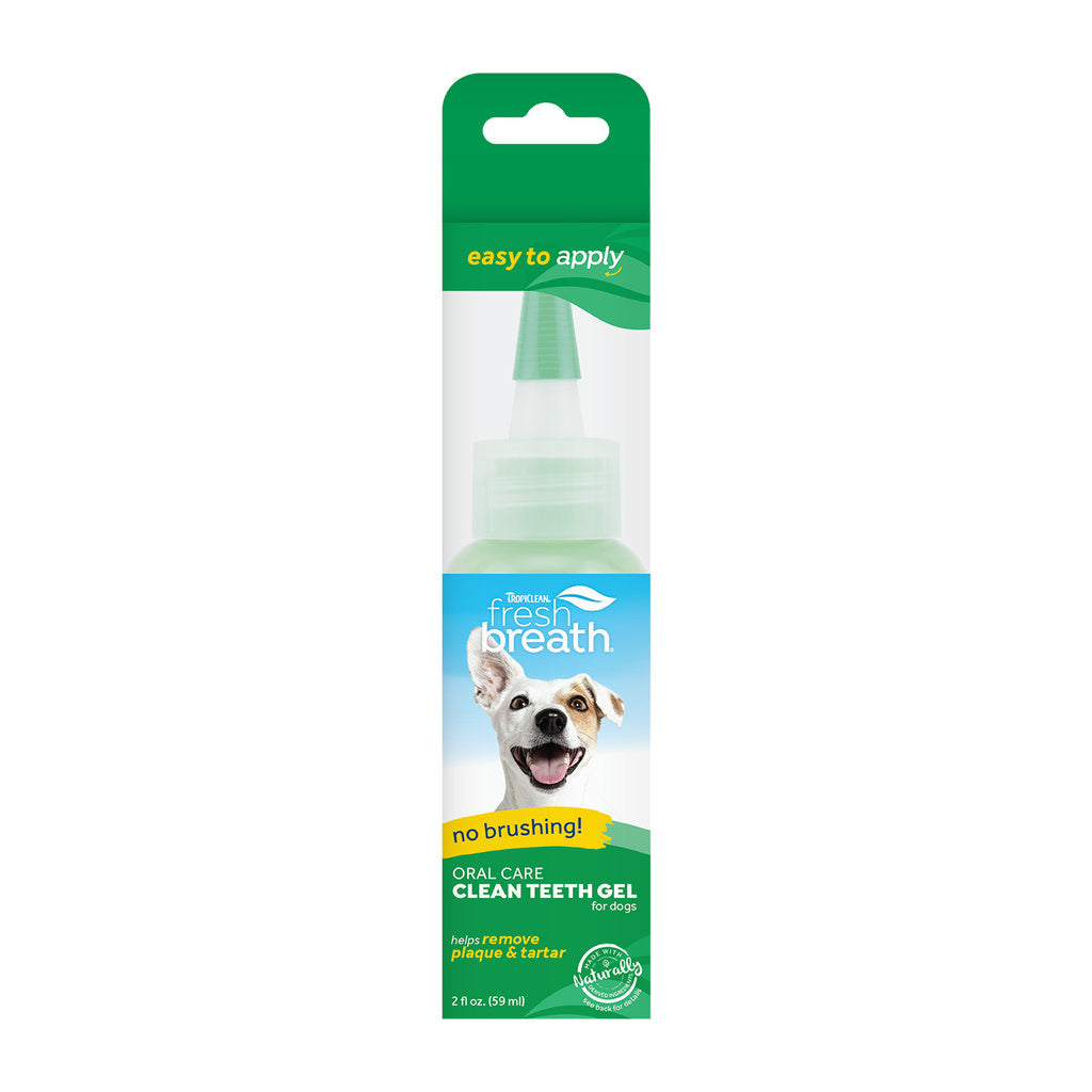 Fresh Breath by TropiClean Clean Teeth Oral Care Gel for Dogs 2oz