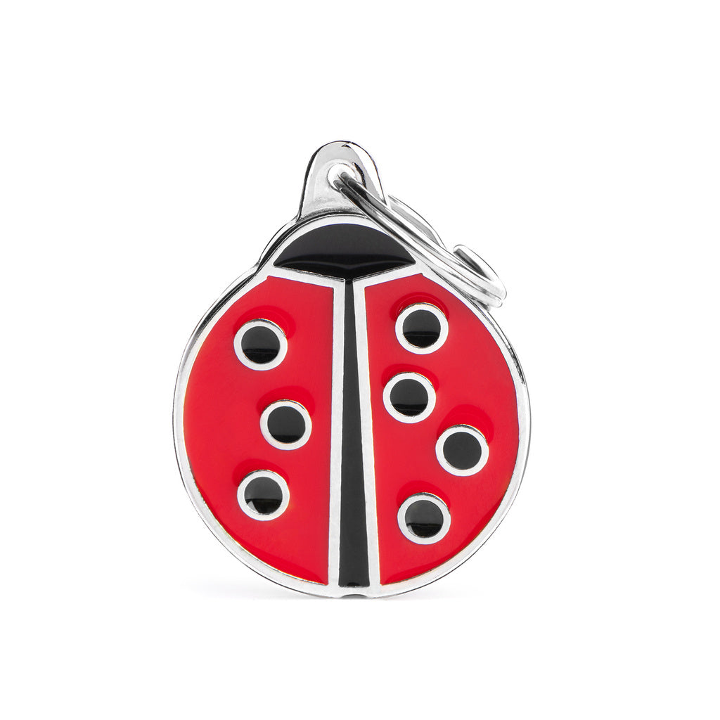 MyFamily Charms Big Ladybug Pet ID Tag