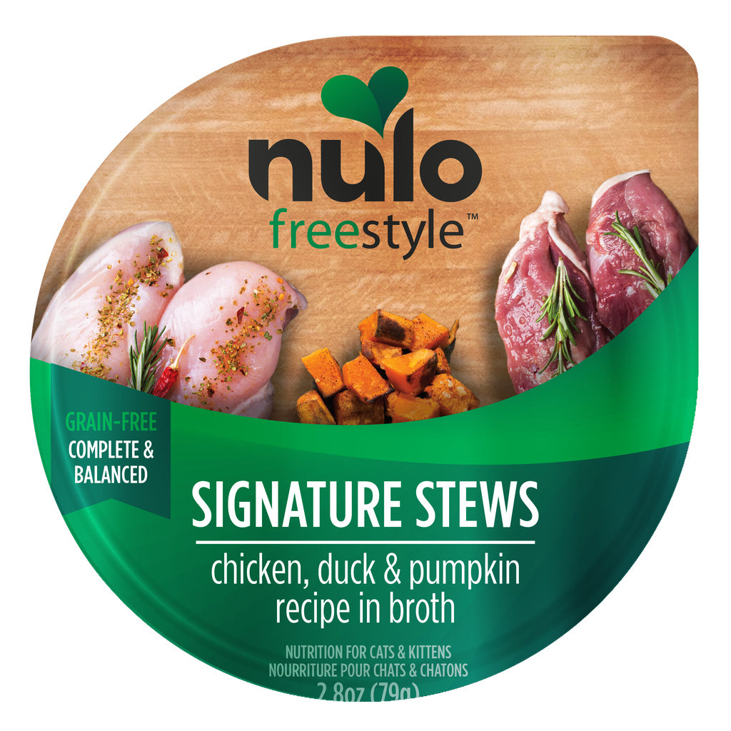 Nulo Freestyle Cat & Kitten Stew - Chicken, Duck & Pumpkin, 2.8 oz - Grain-Free Wet Food