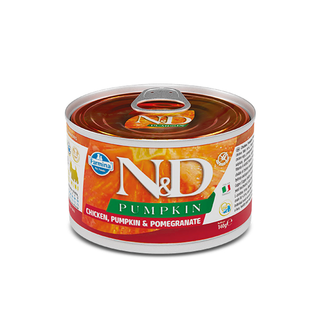 Farmina N&D Pumpkin Chicken & Pomegranate Puppy Mini Breed Dry Dog Food 5.5 lb