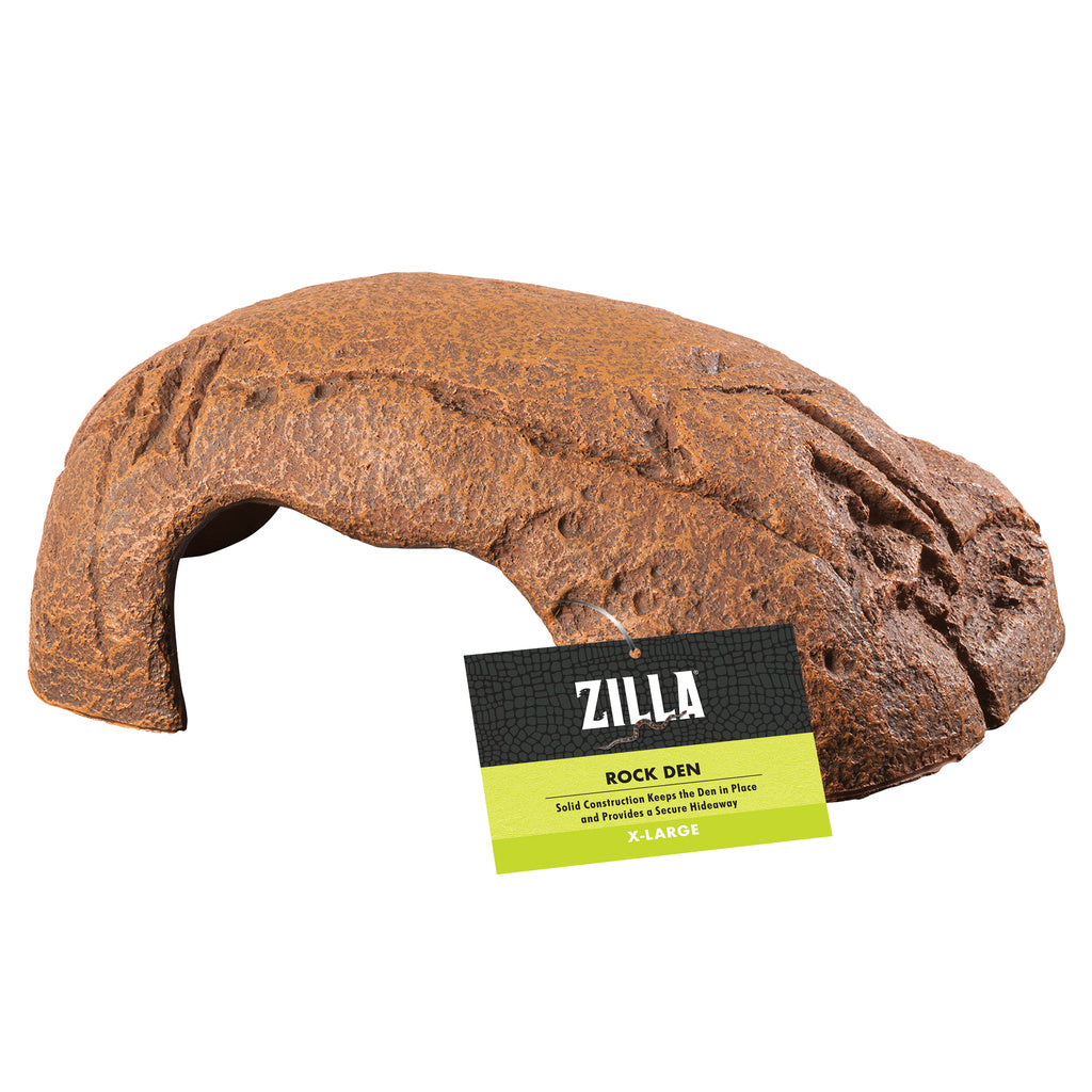 Zilla Rock Den X-Large Reptile Terrarium Hideout Accessory