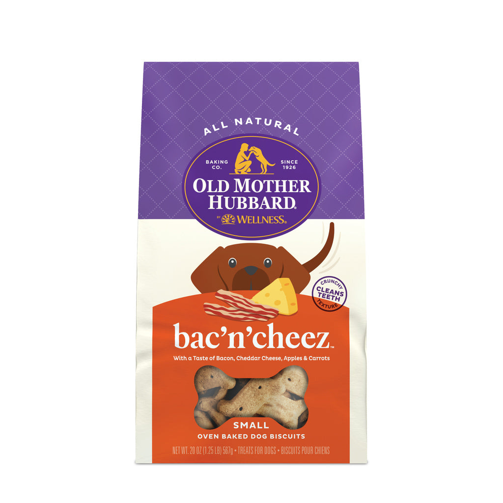 Old Mother Hubbard Bac'N'Cheez Small Dog Biscuits, 20 oz Bag