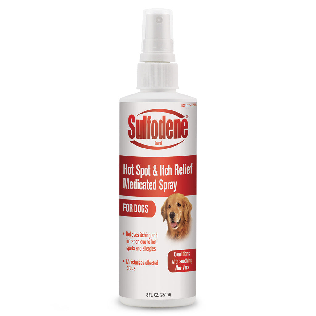 Sulfodene Hot Spots Skin Medication for Dogs - 8 oz - Pump Spray