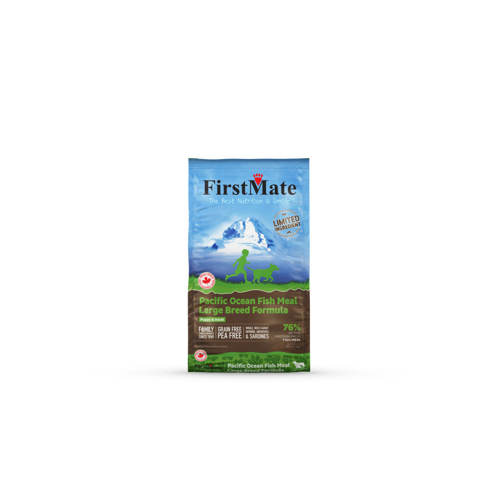 FirstMate Grain-Free Pacific Ocean Fish Large Breed Puppy Food, 25 lb