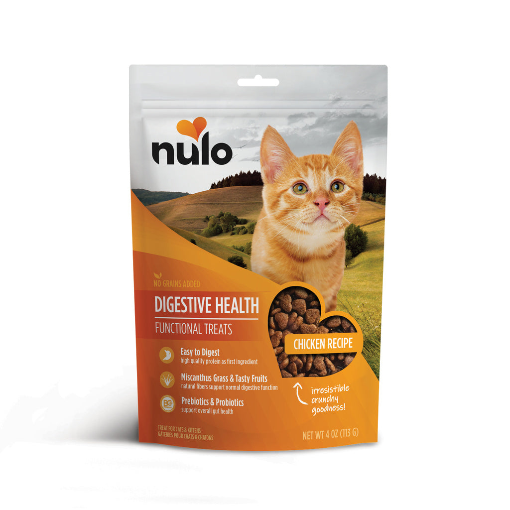 Nulo Digestive Health Chicken Recipe Cat Treats - 4 oz Bag
