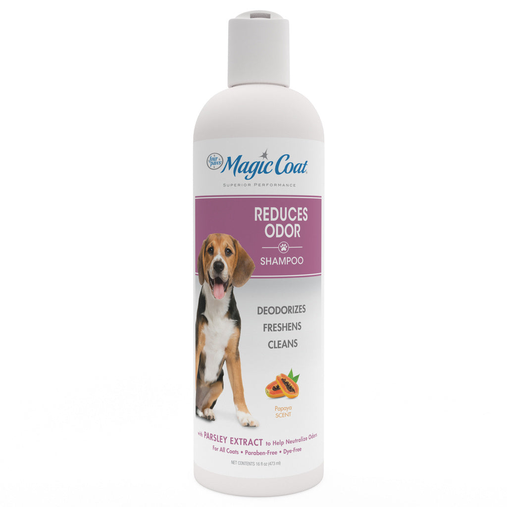 Four Paws Magic Coat Odor Reducing Dog Shampoo - 16 oz Papaya Scent