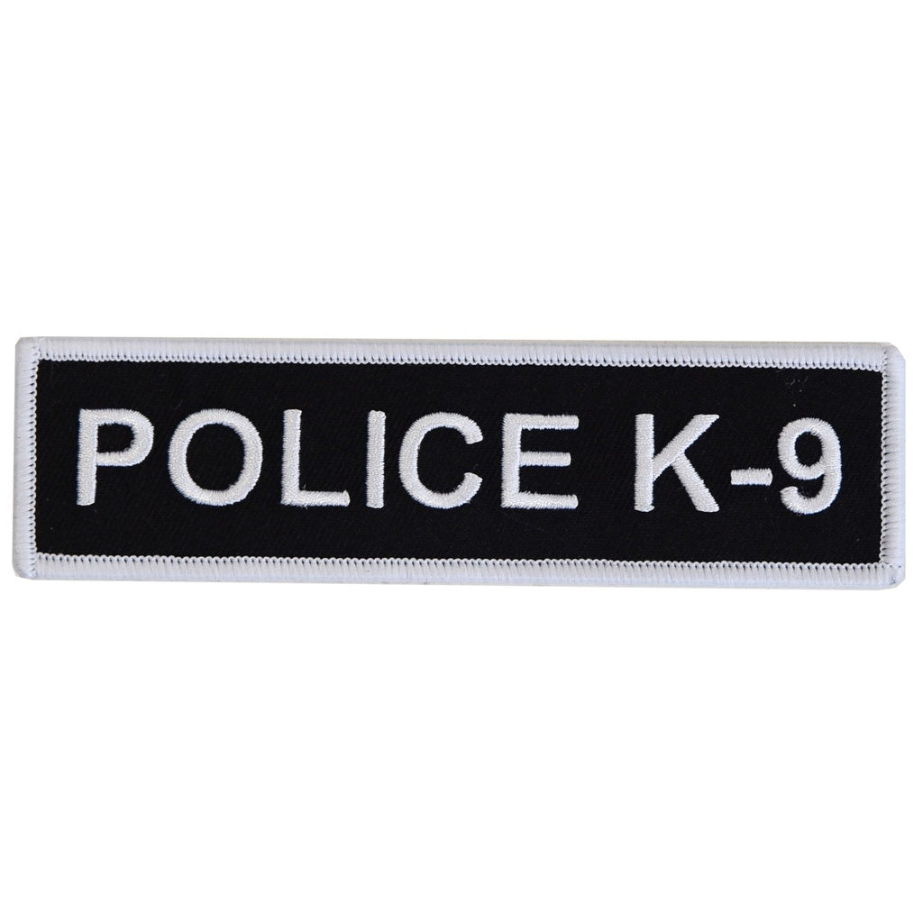 Boss Dog Tactical Harness Patch - Police K-9 - Large
