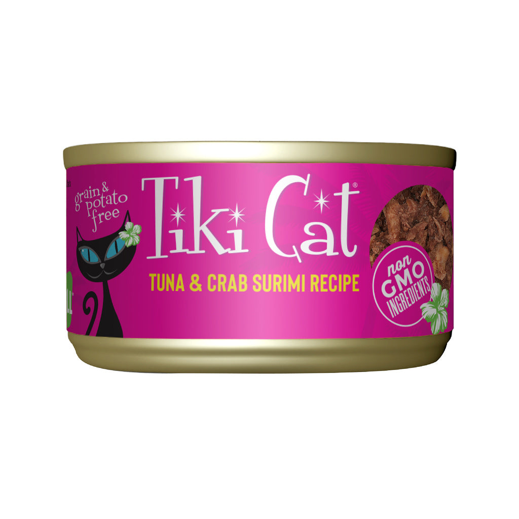 Tiki Cat Grill Tuna & Crab Surimi Lanai Canned Cat Food, 2.8 oz