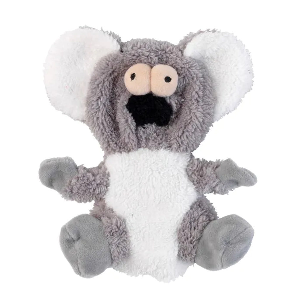 Fuzzyard Flat Out Nasties Koala Dog Toy - Stuffing Free, No Mess Plush