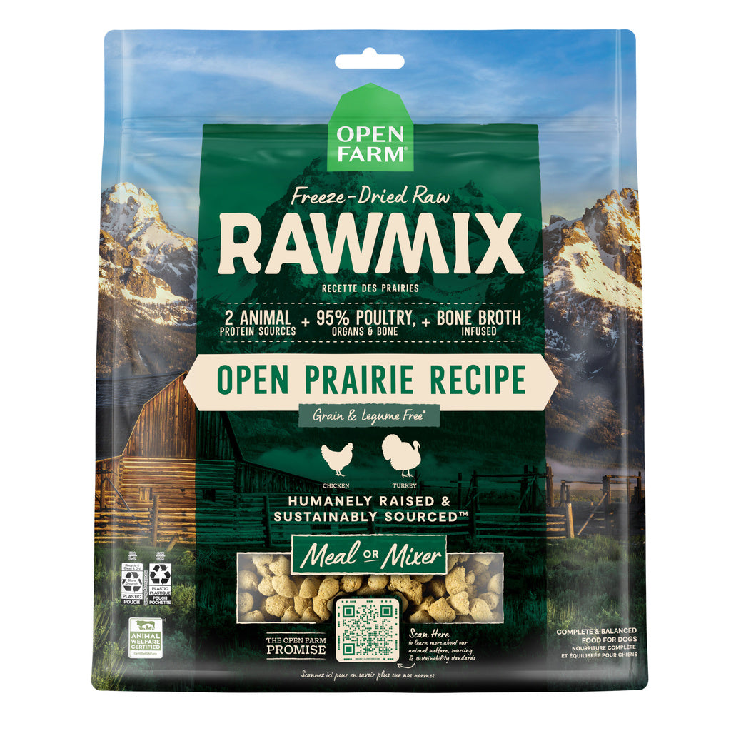 Open Farm RawMix Open Prairie Freeze Dried Raw Morsels Dog Food, 13.5 oz