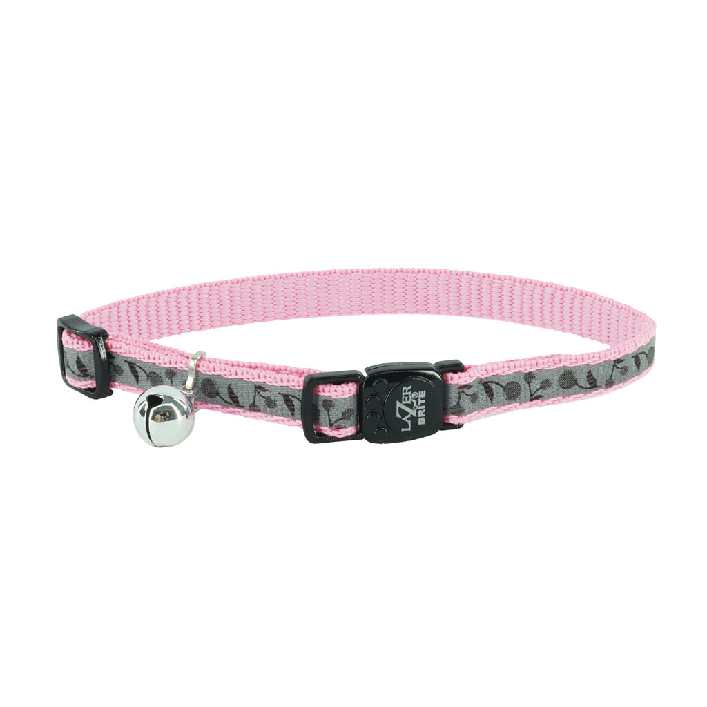 Lazer Brite® Reflective Adjustable Breakaway Cat Collar
