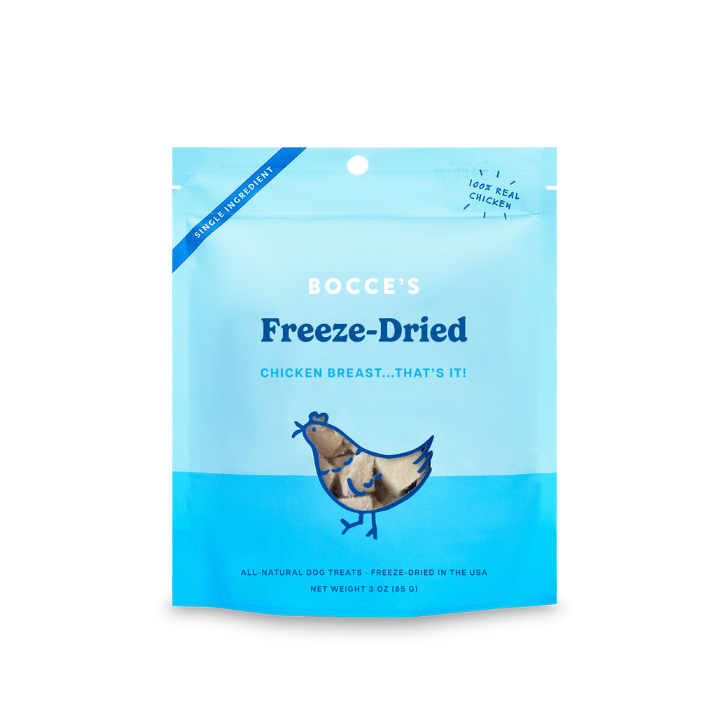 Bocce's Bakery Freeze Dried Chicken Breast Dog Treats - All Natural, 3 oz