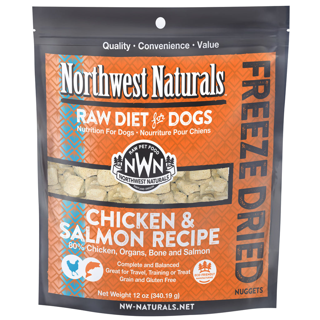 Northwest Naturals Dog Freeze-Dried Chicken & Salmon Nuggets 12oz
