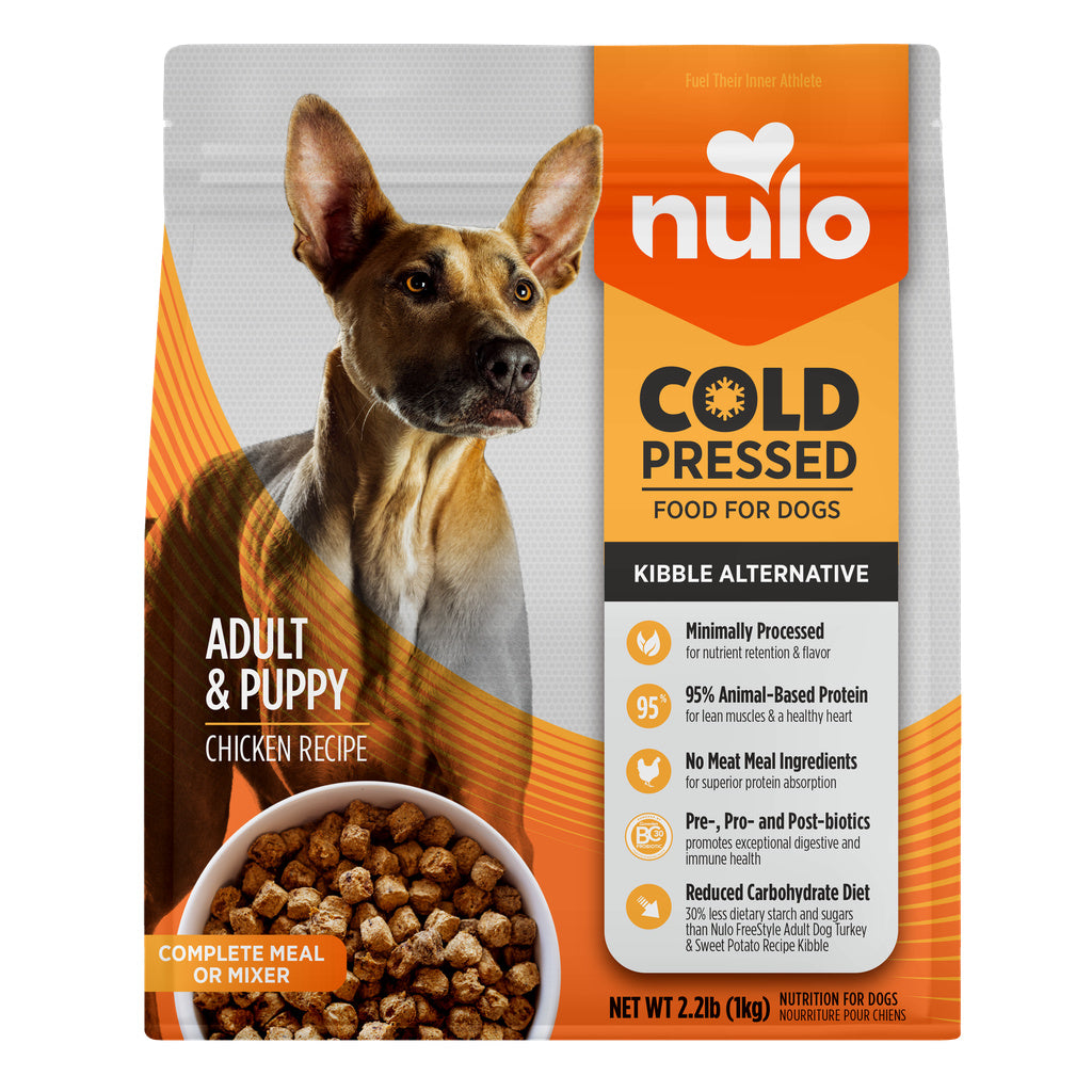 Nulo Cold Pressed Chicken Recipe Dog Food - 2.2 lb Kibble Alternative