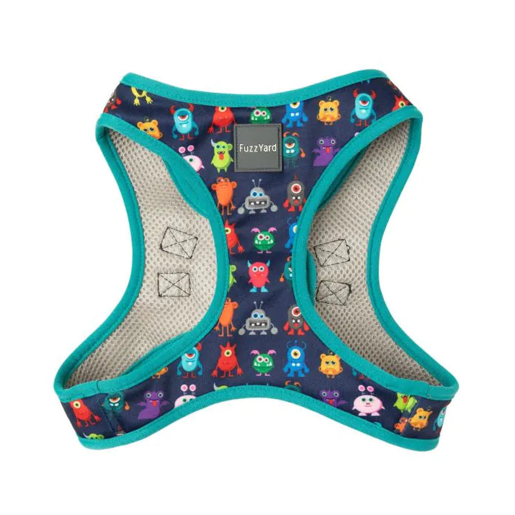FuzzYard StepIn Dog Harness - MD Yardsters Design - Medium Breed Step-in Harness