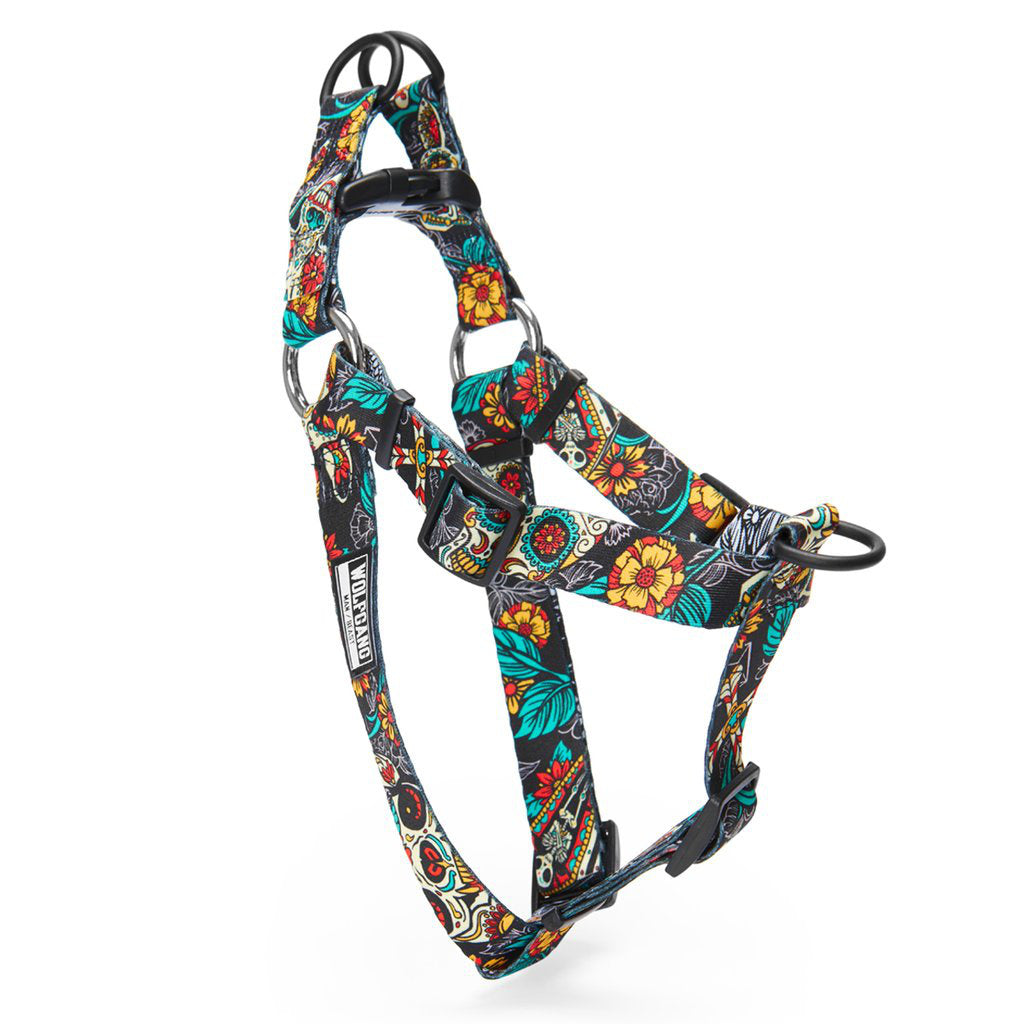 Wolfgang LosMuertos Comfort Dog Harness, Heavy Duty, Adjustable, No-Pull