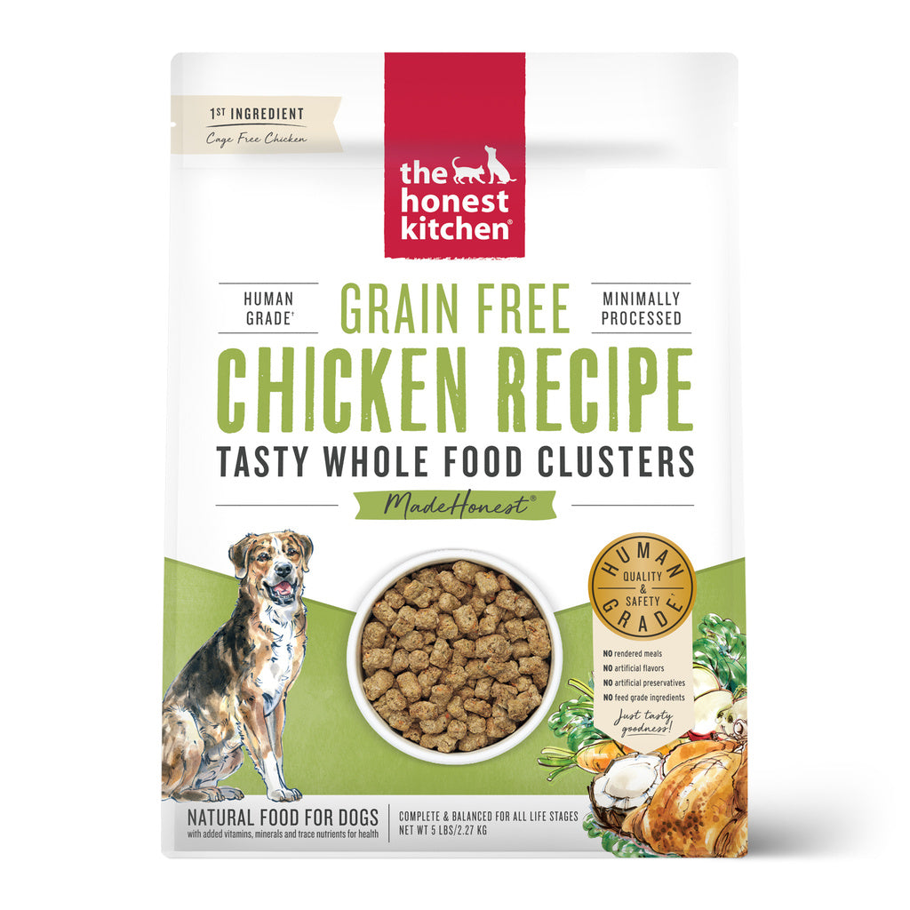The Honest Kitchen Dog Clusters Grain Free Chicken 5lb