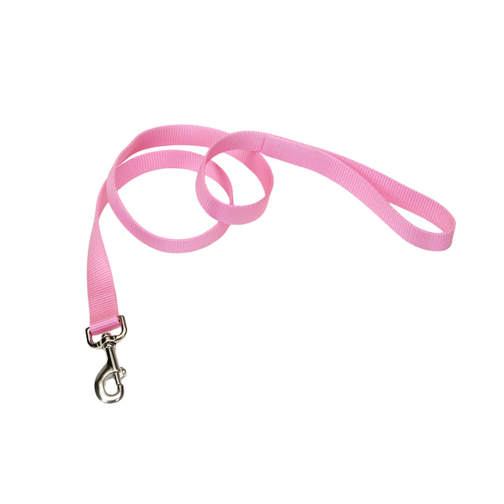 Coastal Pet 5/8 inch x 6 ft Nylon Dog Training Lead - Pink