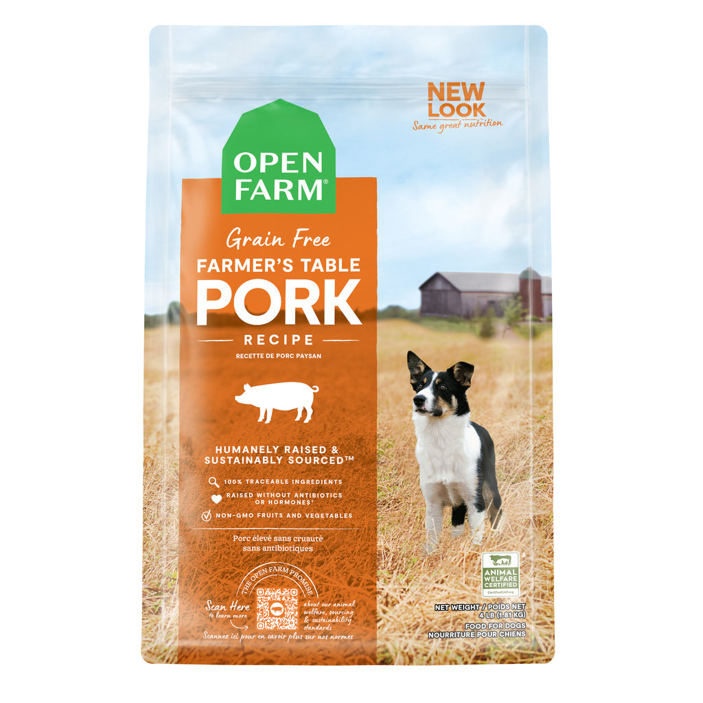 Open Farm Grain-Free Farmer's Table Pork Recipe Dry Dog Food, 22 lb Bag