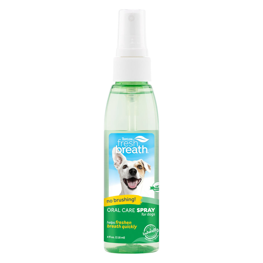 Fresh Breath by TropiClean Oral Care Spray 4oz