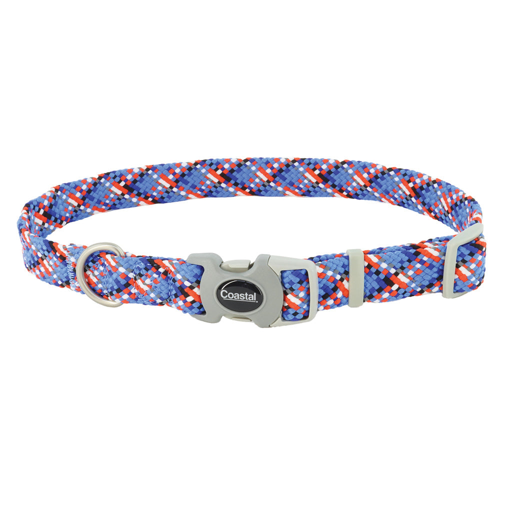 Coastal Pro Active Dog Collar, Adjustable, Reflective, Cobalt, 3/4" x 12-18"