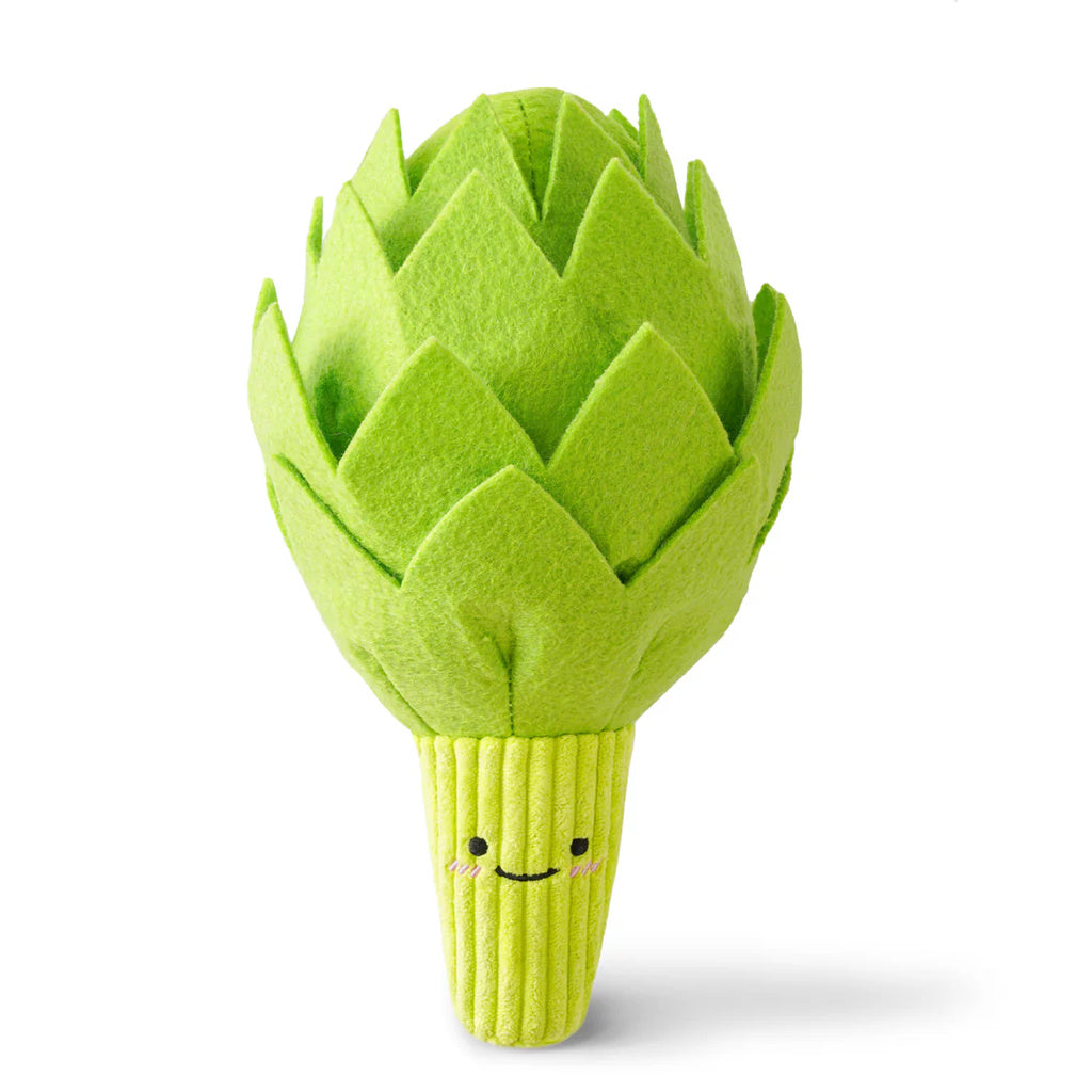Injoya Artichoke Snuffle Toy for Dogs & Cats - 9" Interactive Feeding Mat