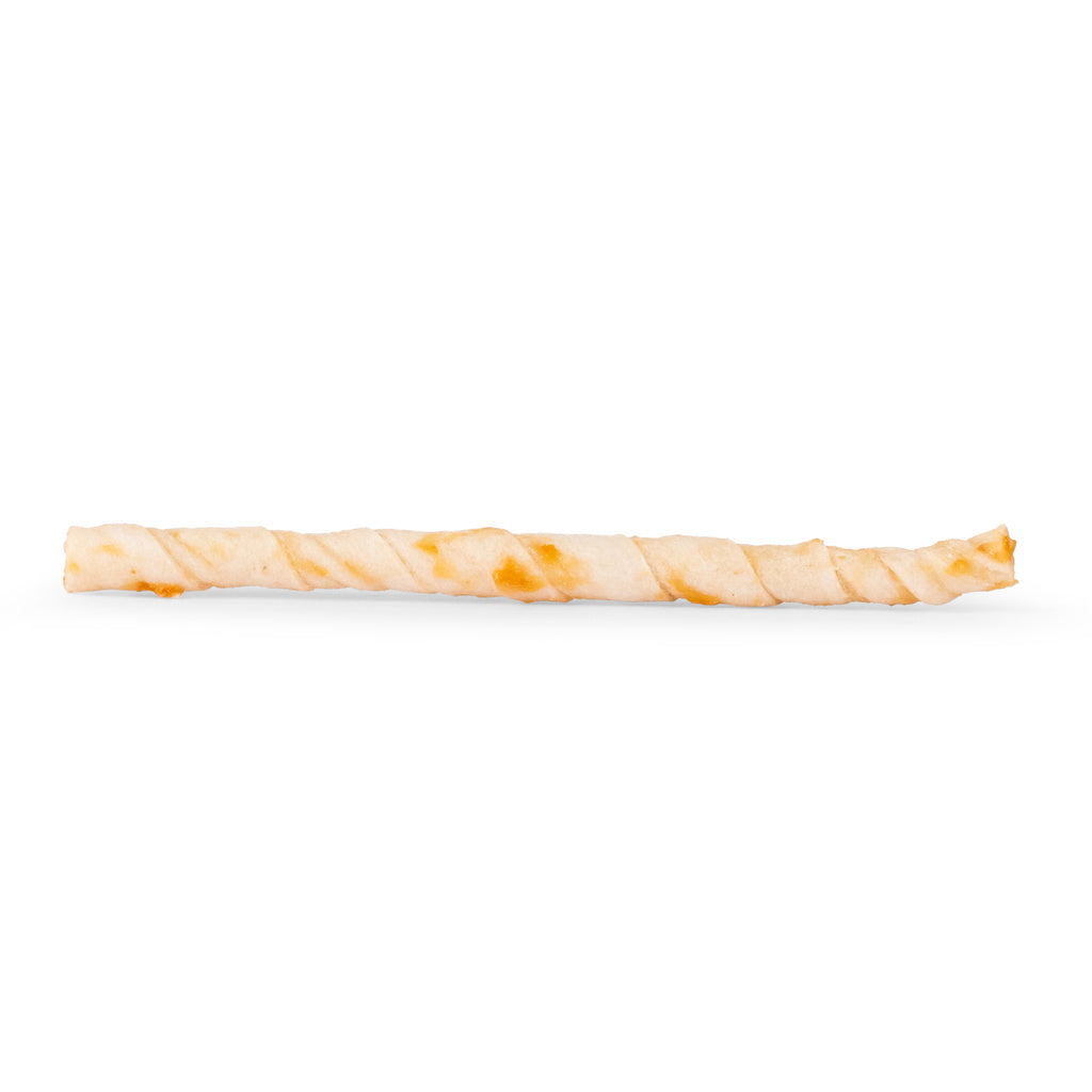 Earth Animal No Hide Stix Salmon - Single Dog Chew Treat, USA Made, Rawhide Alternative