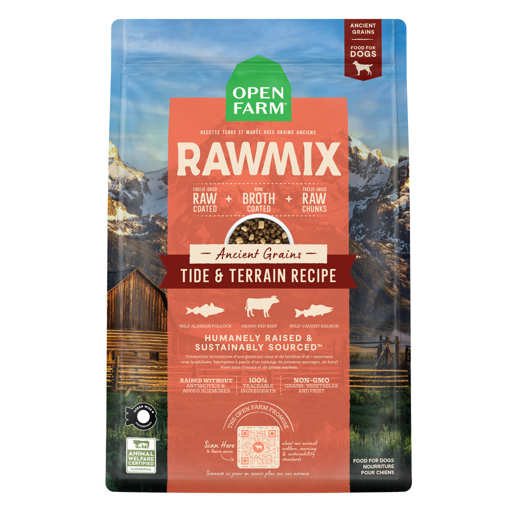 Open Farm RawMix Tide & Terrain Ancient Grain Dry Dog Food, 20 lb