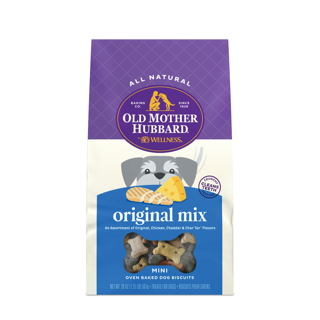 Old Mother Hubbard Mini Original Assorted Dog Treats, 20 oz - Classic Crunchy Biscuits