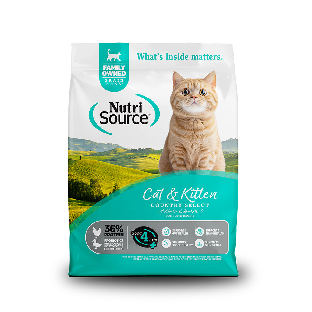 NutriSource Grain Free Country Select Cat Food 12 lb