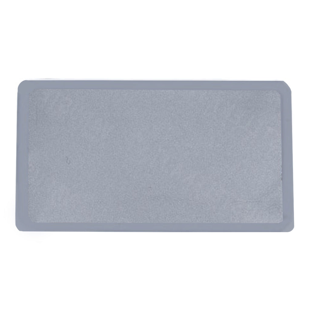 Boss Dog Tactical Patch - Grey Reflective Rubber Hook-Backed Patch for Dog Collars