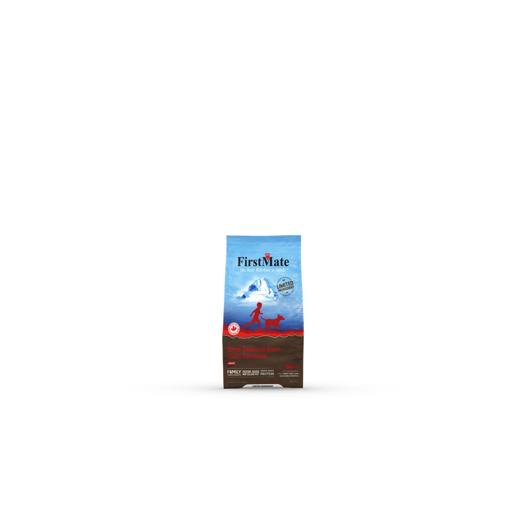 FirstMate Dog Food LID Grain-Free New Zealand Beef, 5 lb Bag